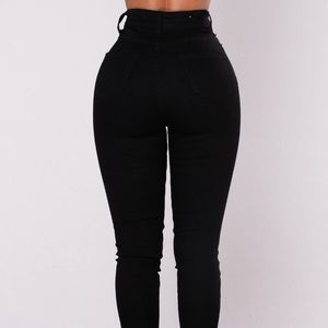 coraline high rise jeans black